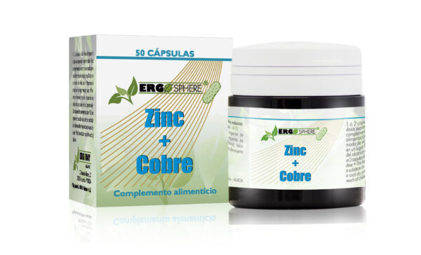 Zinc + Cobre Ergosphere Oligoelemento