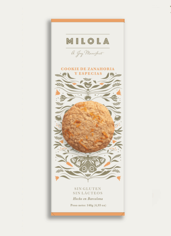 Galletas Milola Zanahoria y Especias 140g