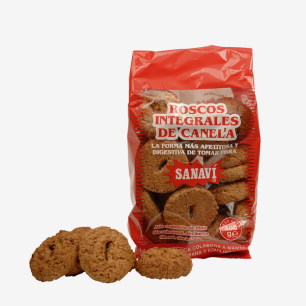 Roscos integrales de Canela 400gr